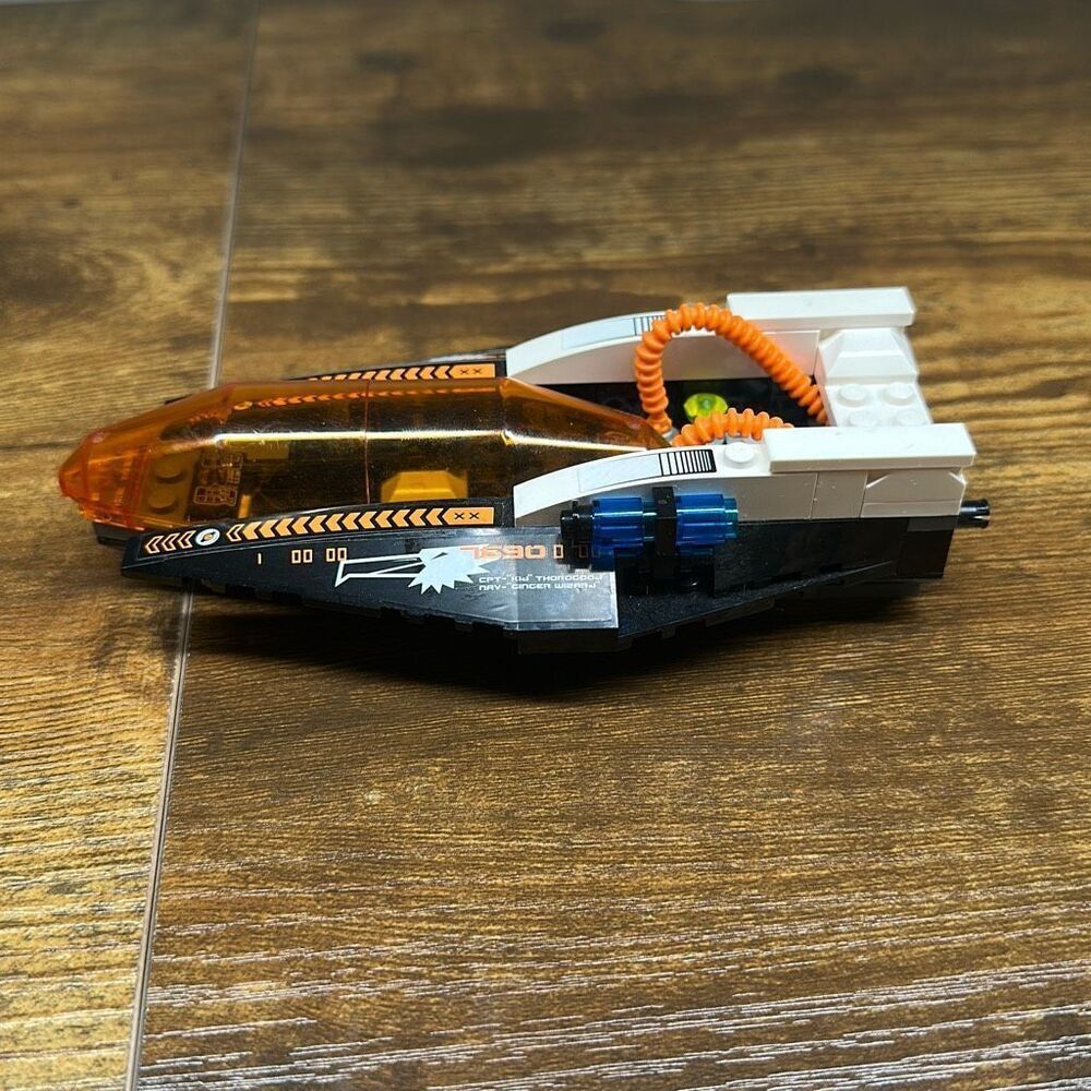 Lego Mars Mission Set 7690 Spaceship Fighter Part Pieces Incomplete - Picture 5 of 8